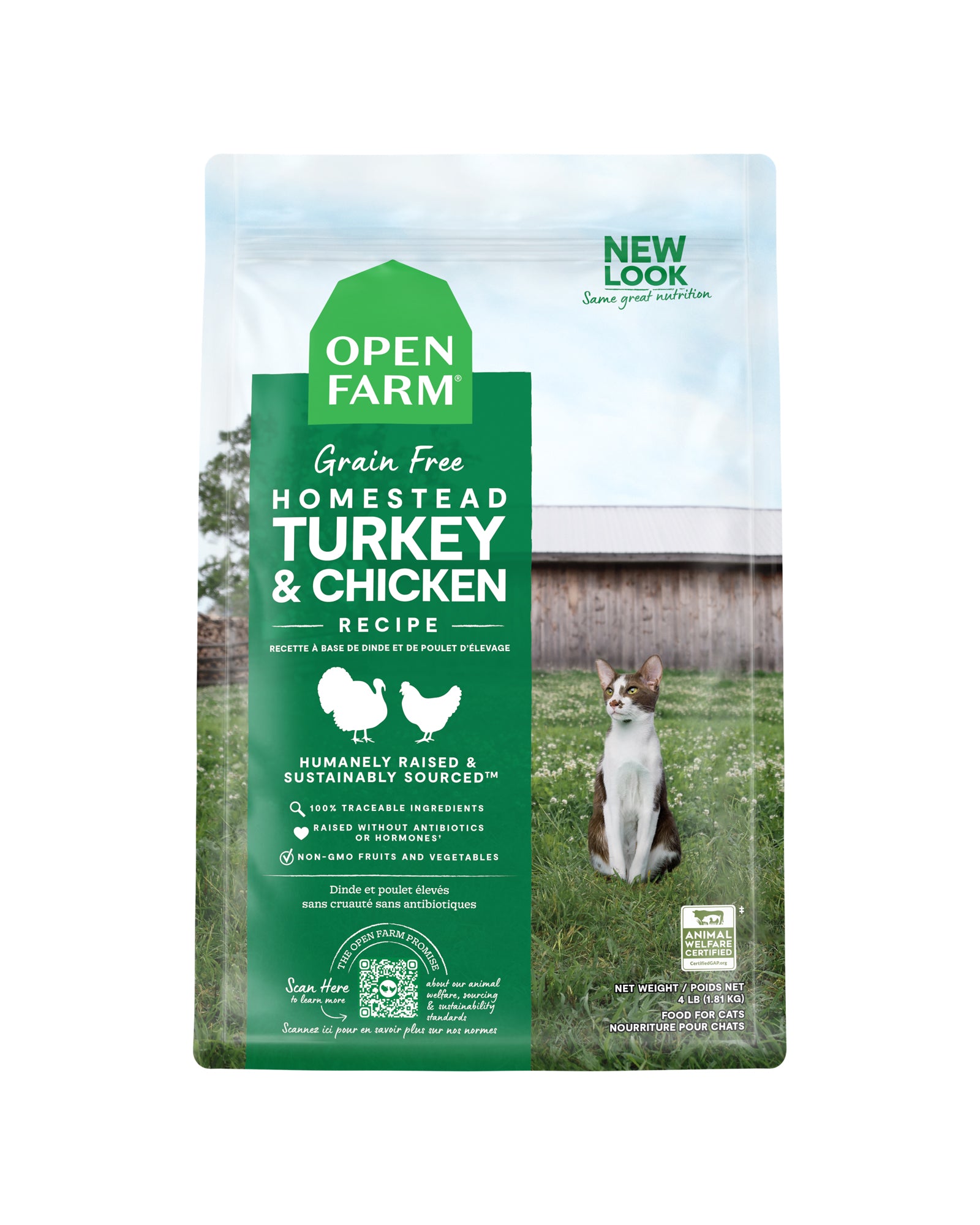 Homestead Turkey Chicken Grain Free Cat Food Hive Brands