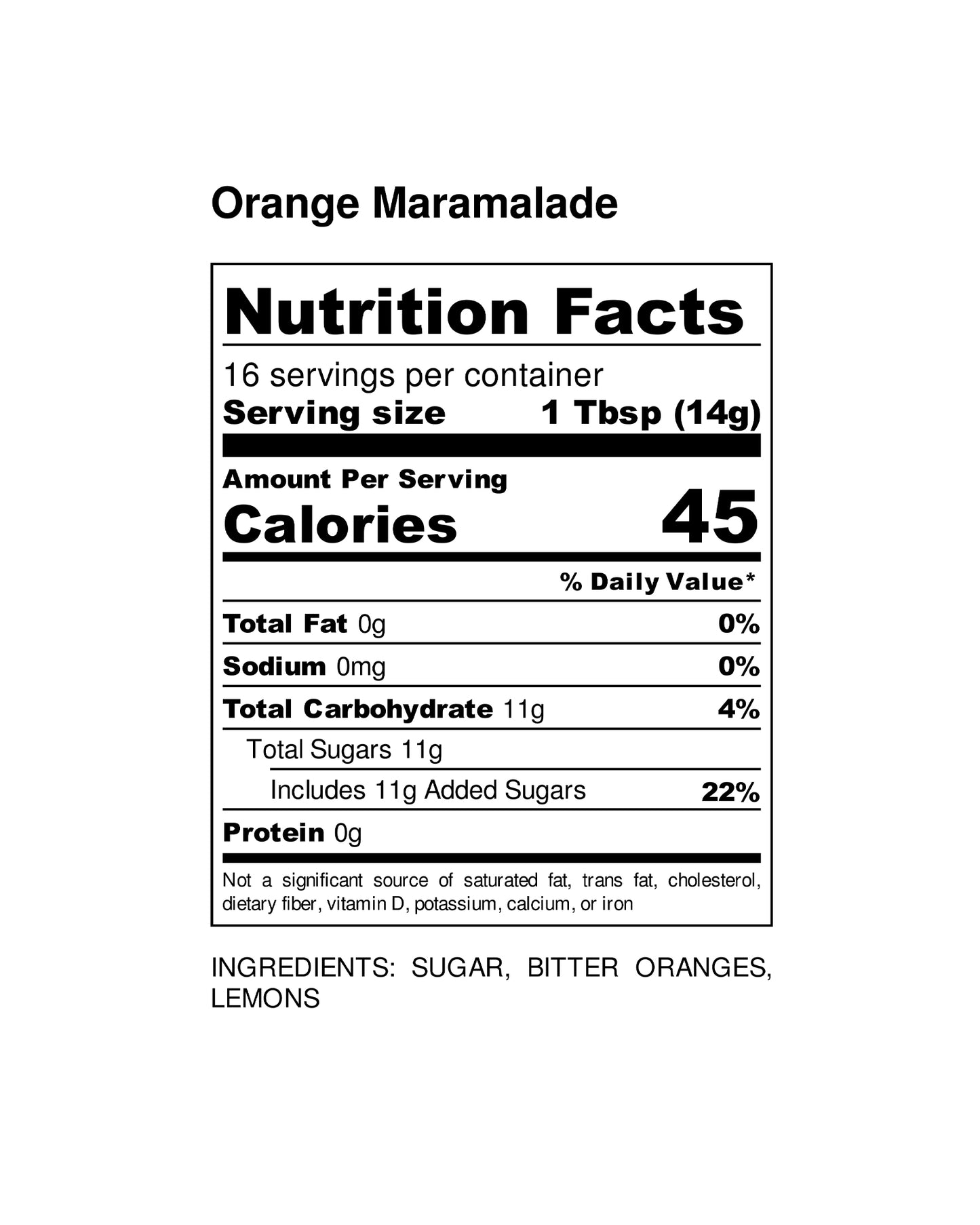 Orange Marmalade