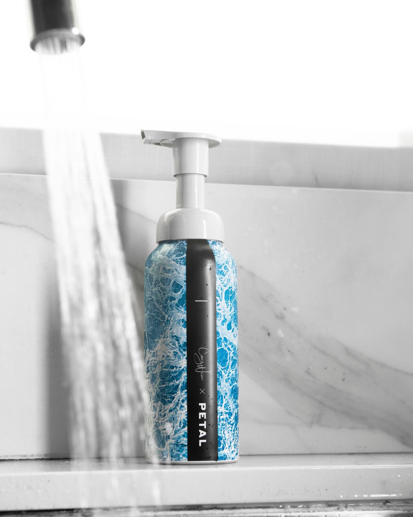Picture of Petal Soap Corey Wilson Foaming Hand Soap Dispenser- Sea Foam