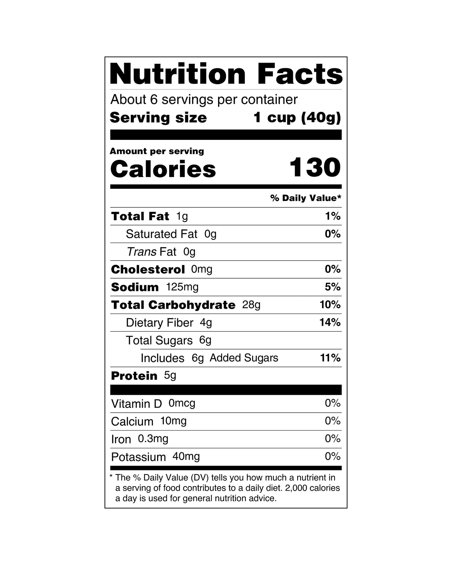 Power O's Cinnamon Cereal