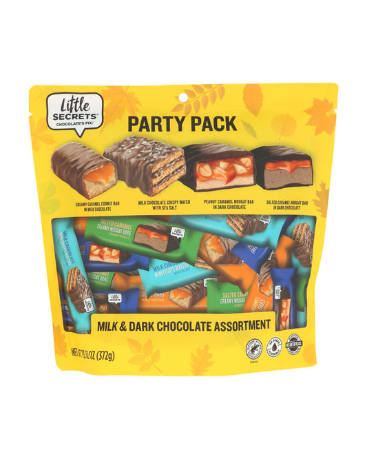 Milk & Dark Chocolate Bar Party Pack - Bag of 24