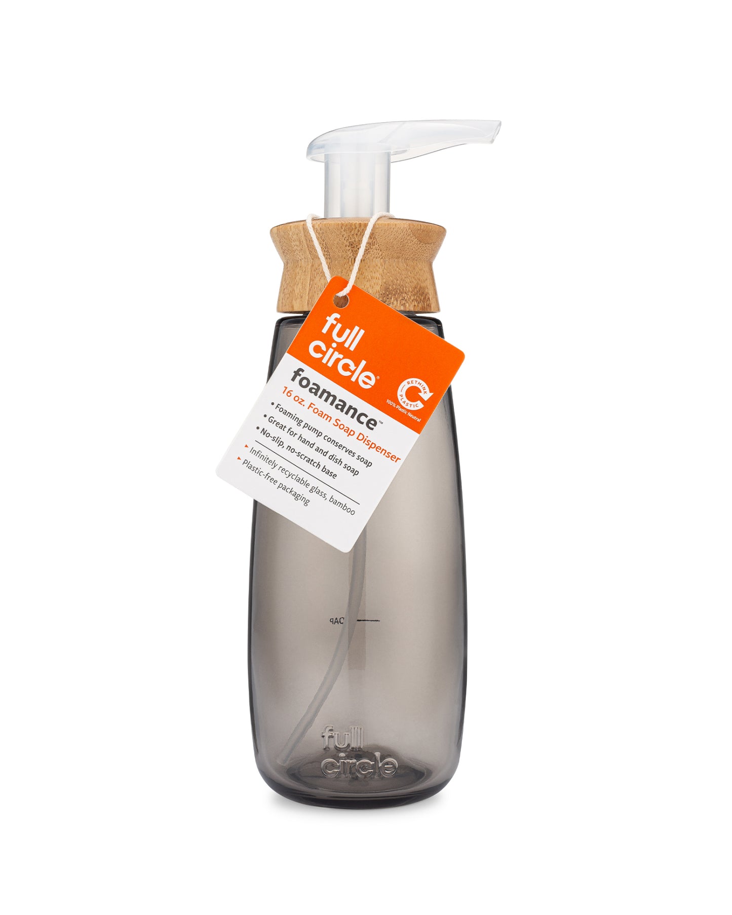 The front of Full Circle Foaming Soap Dispenser