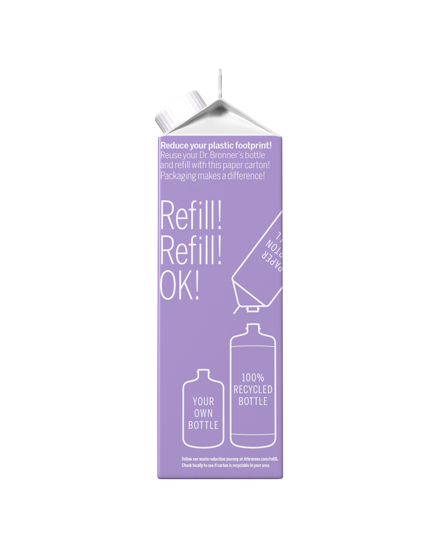 Lavender Pure-Castile Liquid Soap Refill Carton