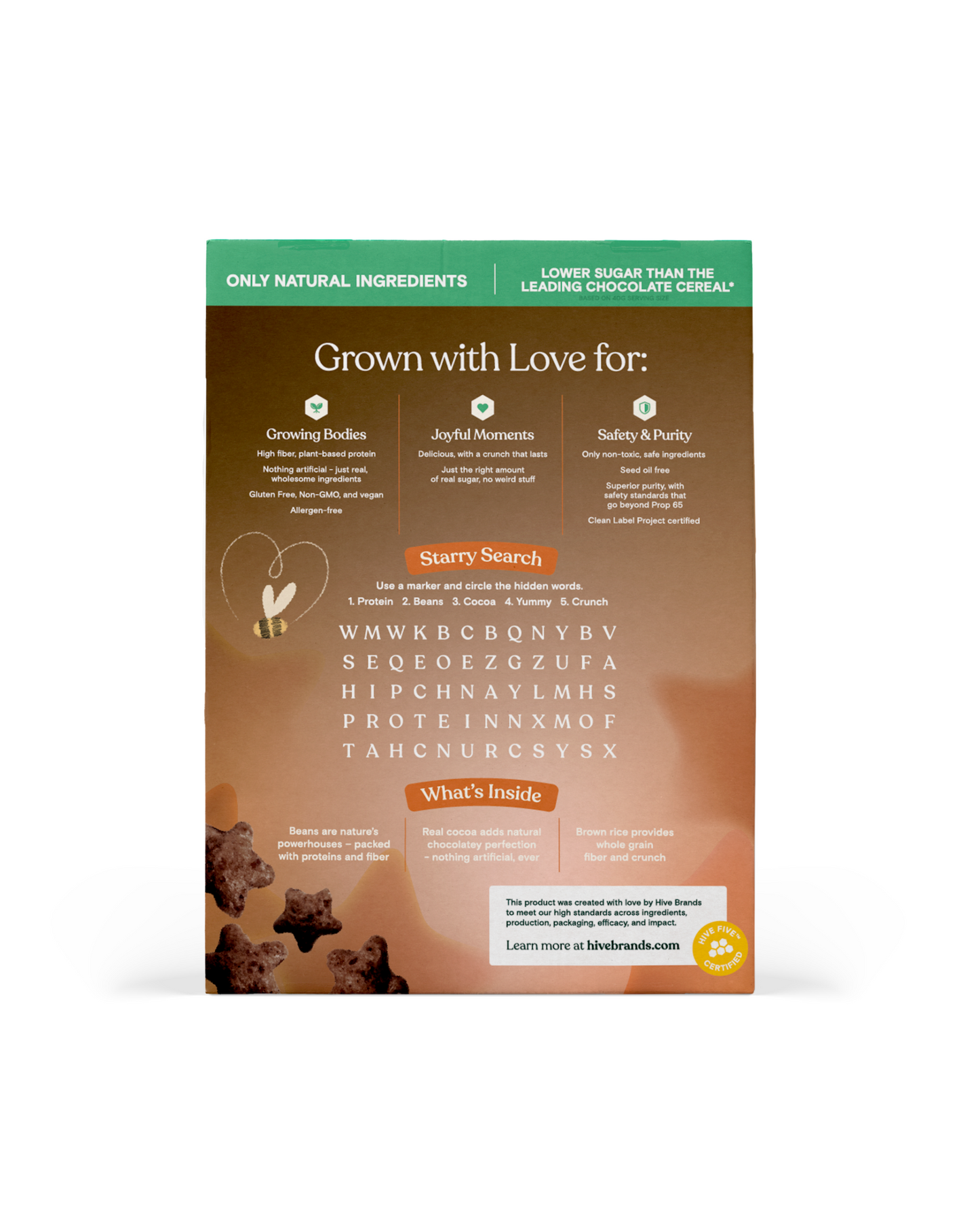 Love Grown Chocostars Cereal