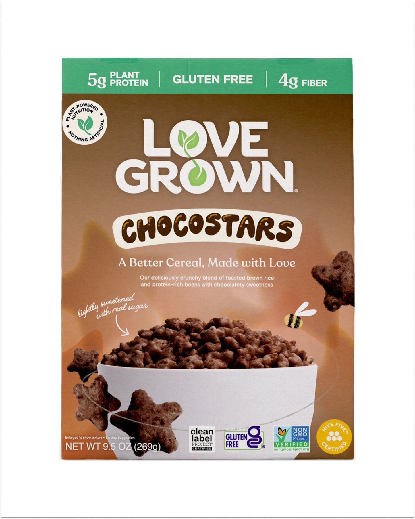 Love Grown Chocostars Cereal