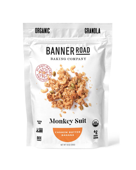 Monkey Suit Peanut Butter + Banana Granola