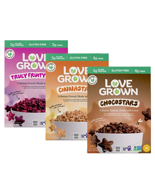 Love Grown Star Cereal Variety Pack