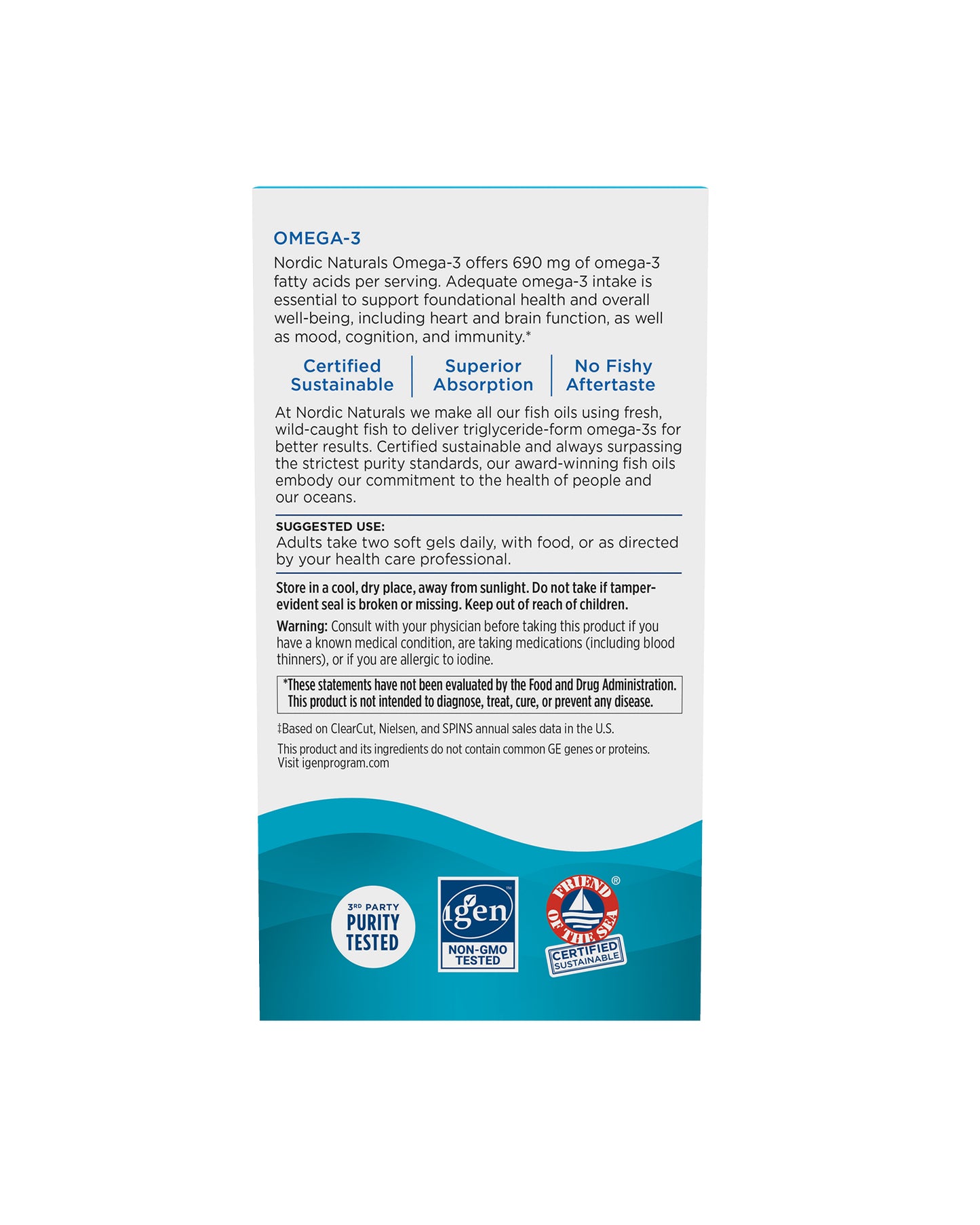 Picture of Nordic Naturals Omega-3 Soft Gels