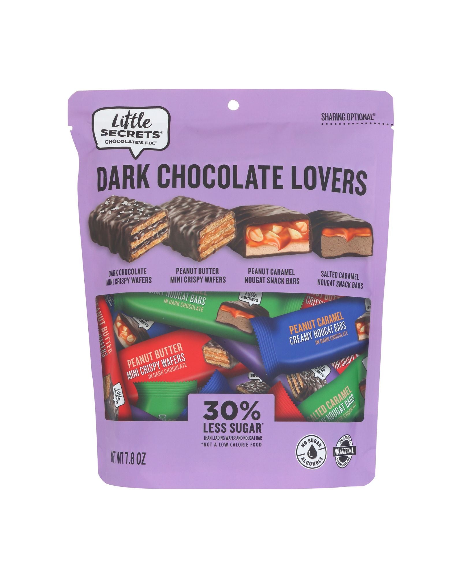 Little Secrets Milk Chocolate Crispy Wafers with Sea Salt, 2 count