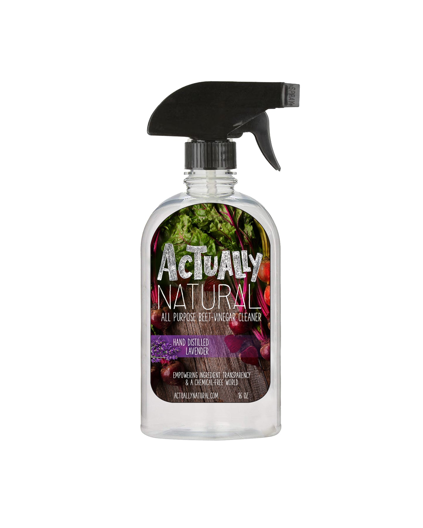 The front of Actually Natural All Purpose Vinegar Cleaner
