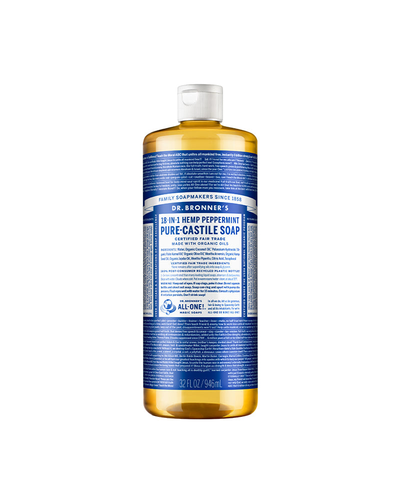 Peppermint Pure-Castile Liquid Soap