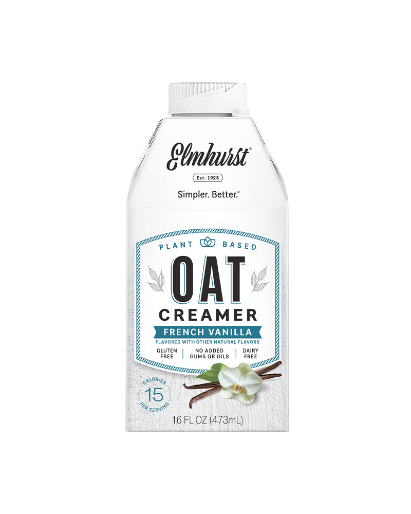 The front of Elmhurst 1925 French Vanilla Oat Creamer