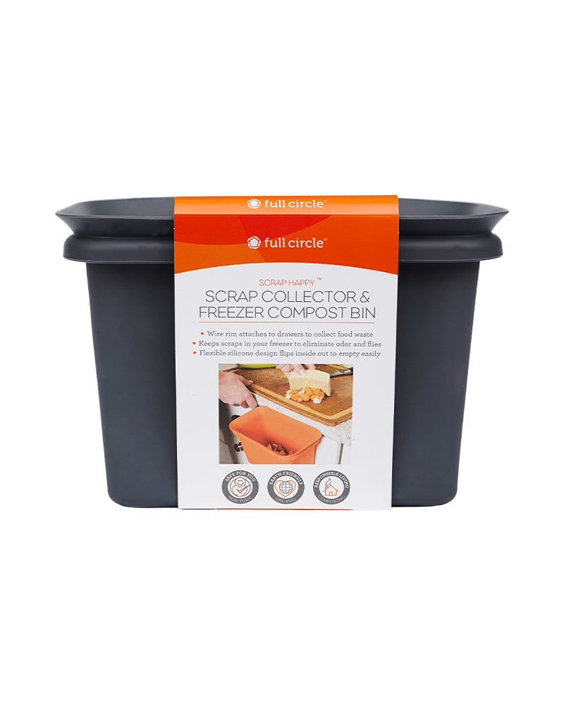 The front of Full Circle Freezer-Safe Compost Scrap Collector