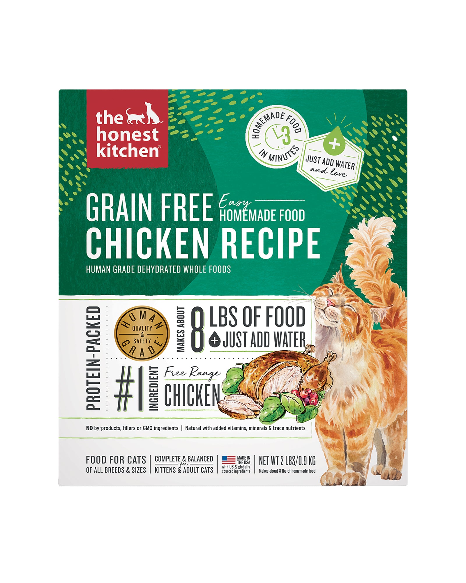 Cat food for clearance chickens