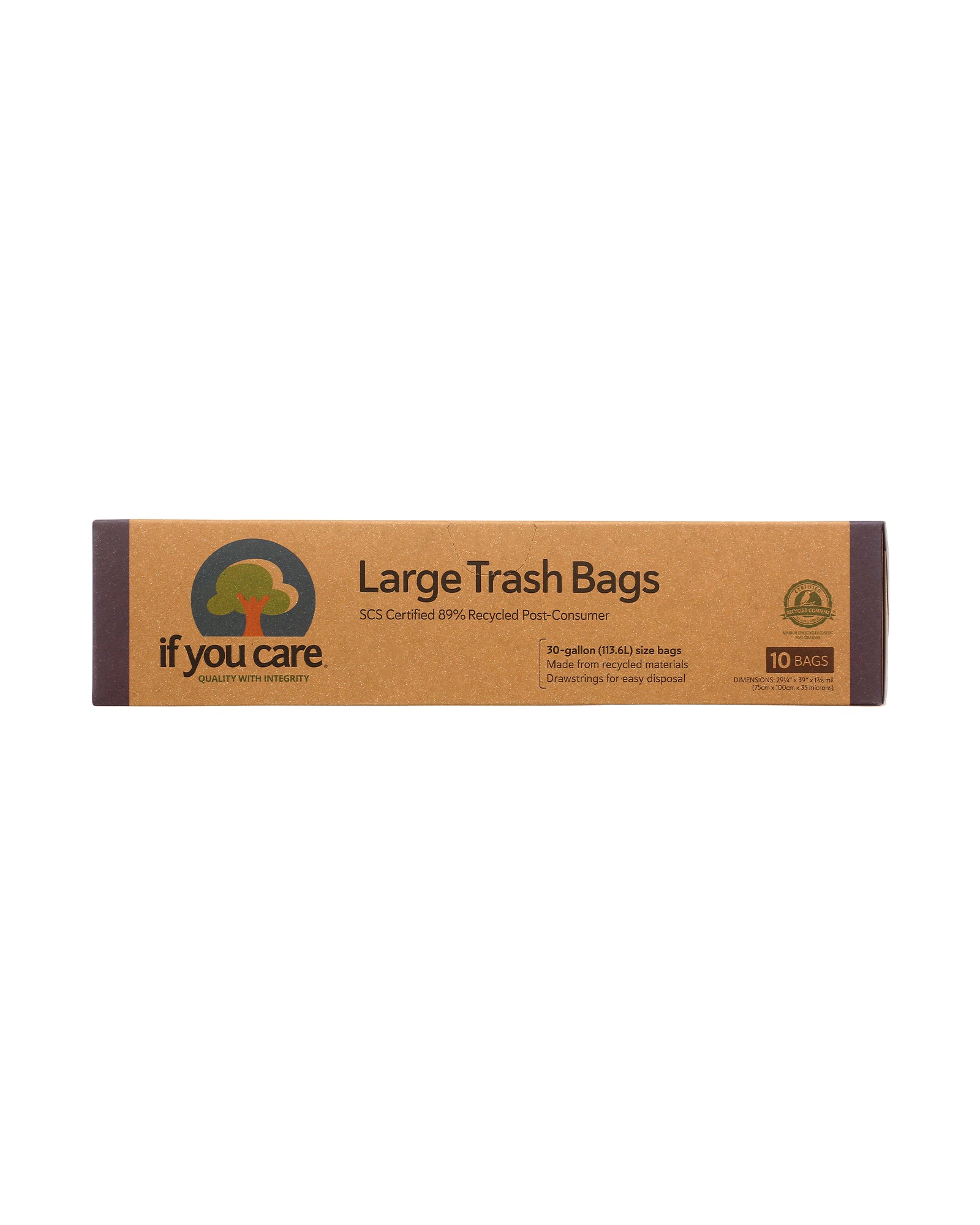 Hippo Sak 13 Gallon Blue Recycling Bags with Handles