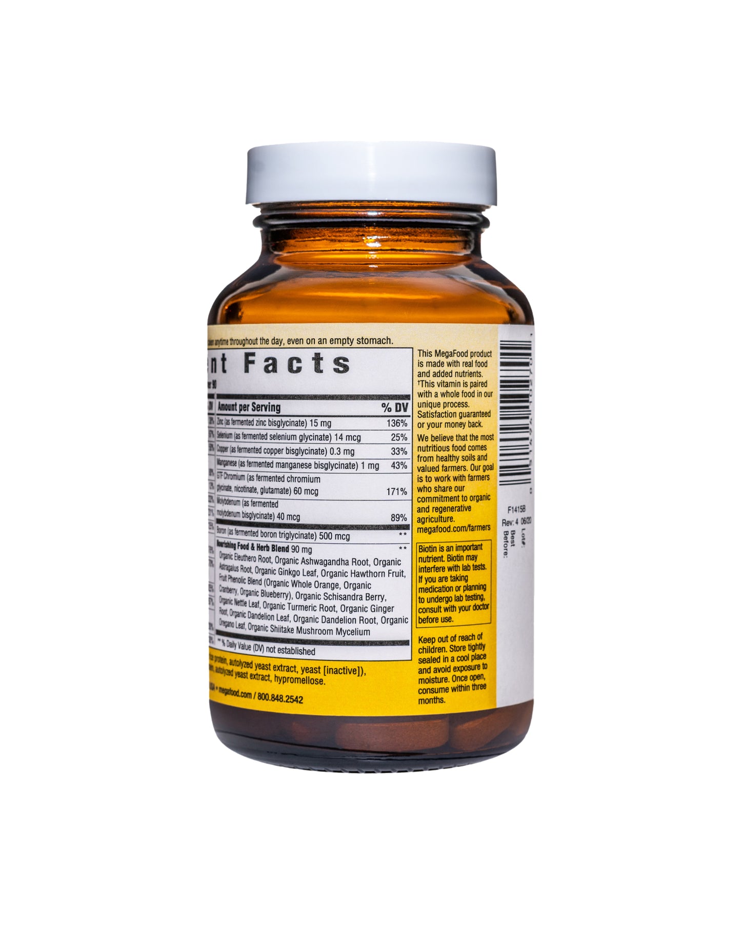 Picture of MegaFood Men Over 40™ One Daily Tablets