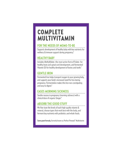 Advanced Perfect Prenatal Multivitamin Tablets