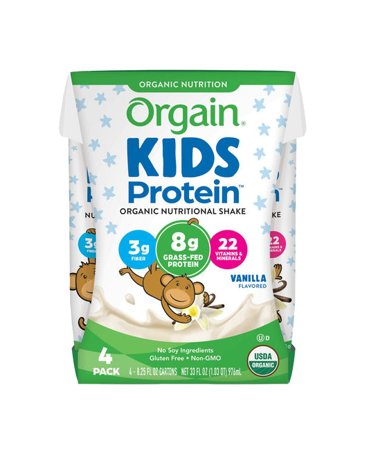 Kids Vanilla Organic Nutrition Shake - 4 Pack
