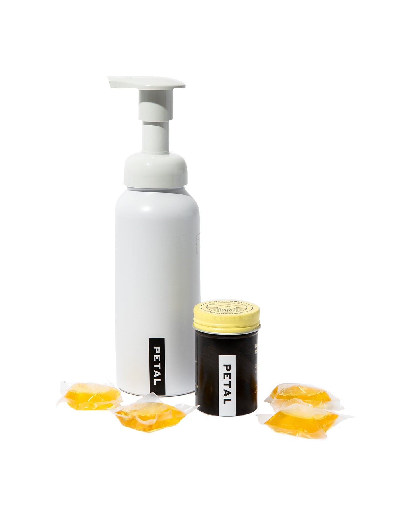 Picture of Petal Soap Citrus Ginger Foaming Hand Soap Starter Kit