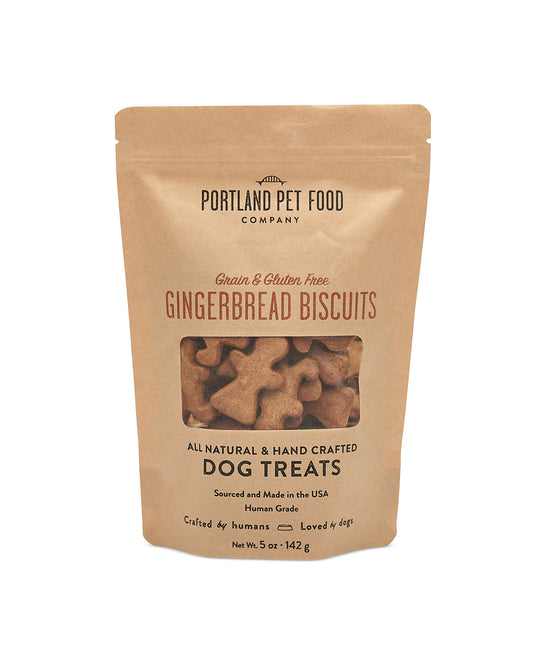 Grain & Gluten-Free Gingerbread Dog Biscuits