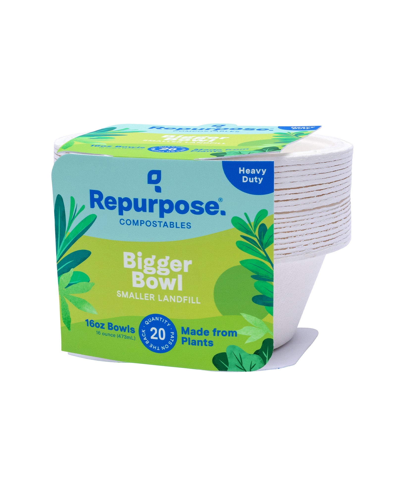 Repurpose Compostable 16 oz Bowls 35 Count