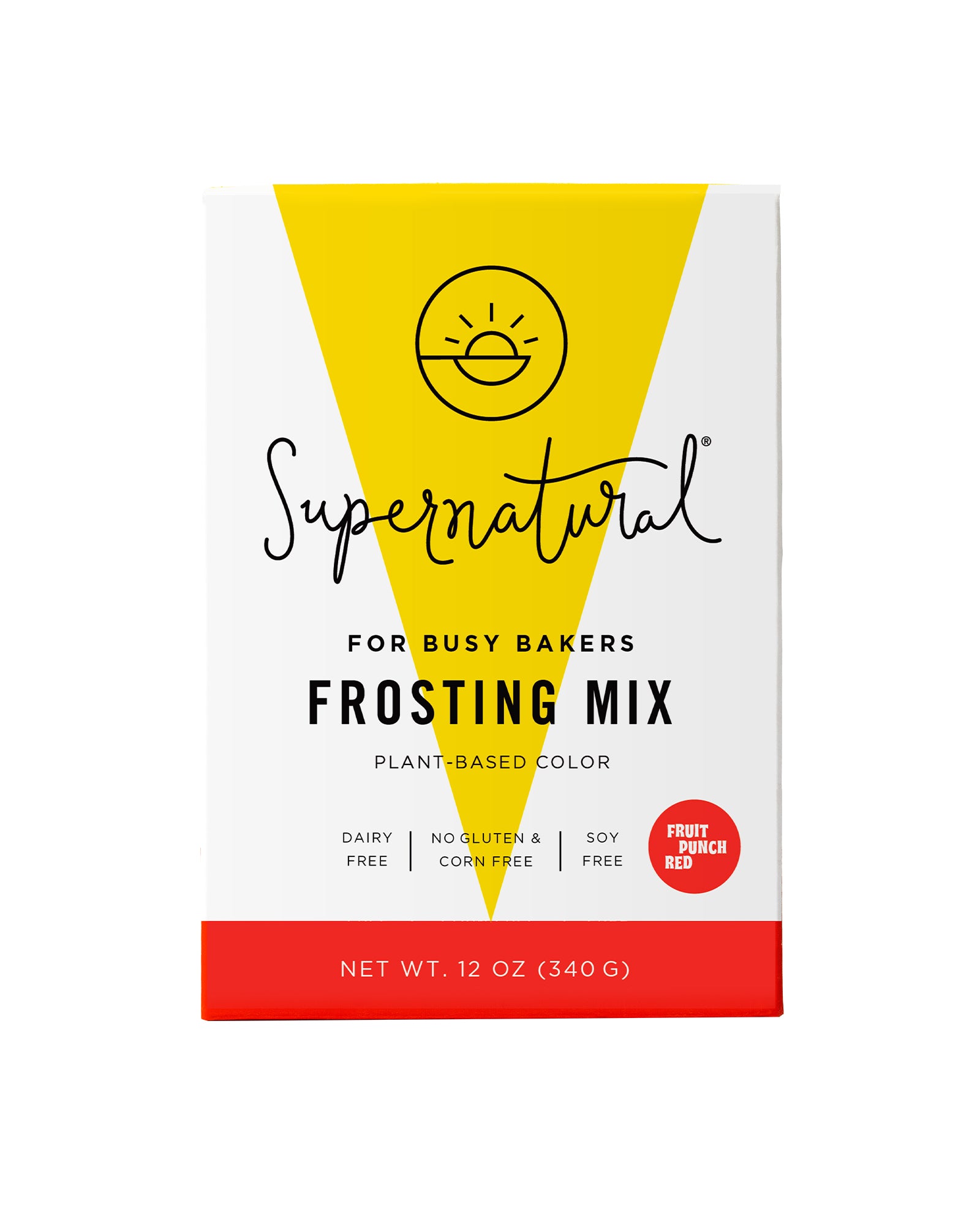 Frosting made with Plant-Based Color