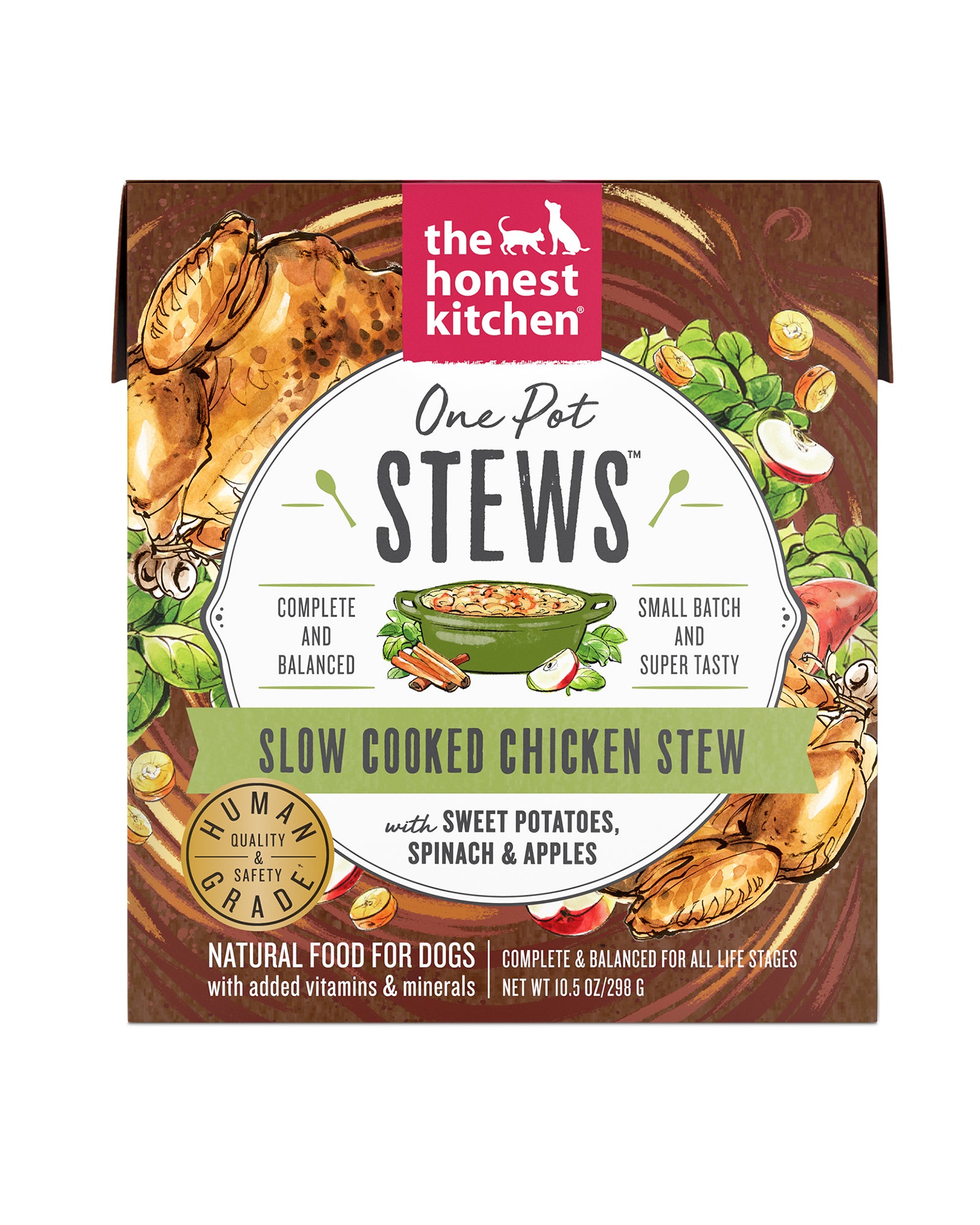 Slow Cooked Chicken Stew Wet Dog Food Case of 6 Hive Brands