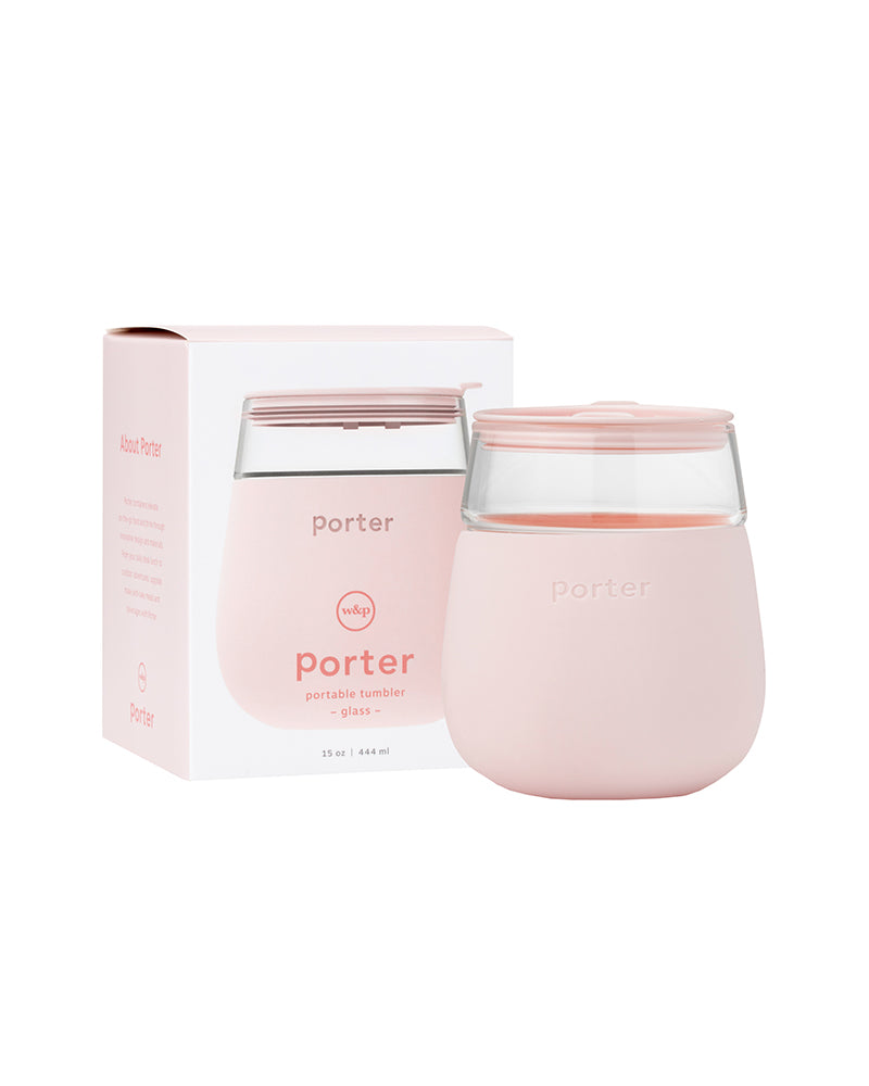 The front of W&P Porter Glass - Blush
