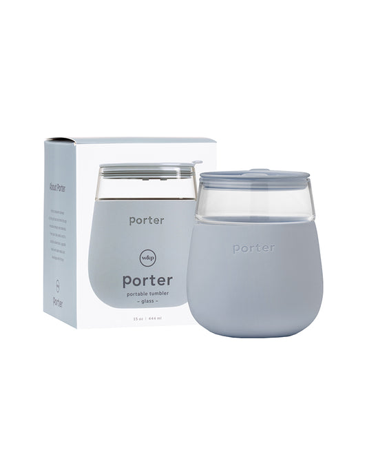 The front of W&P Porter Glass - Slate
