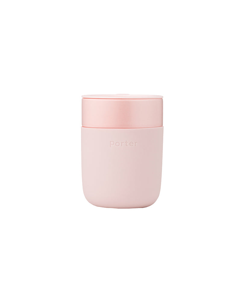 The back of W&P 12oz Porter Ceramic Travel Mug - Blush