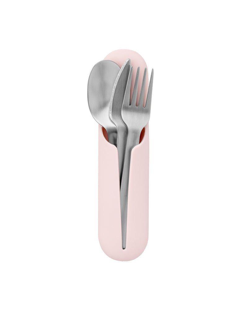 The front of W&P Utensil Set - Blush