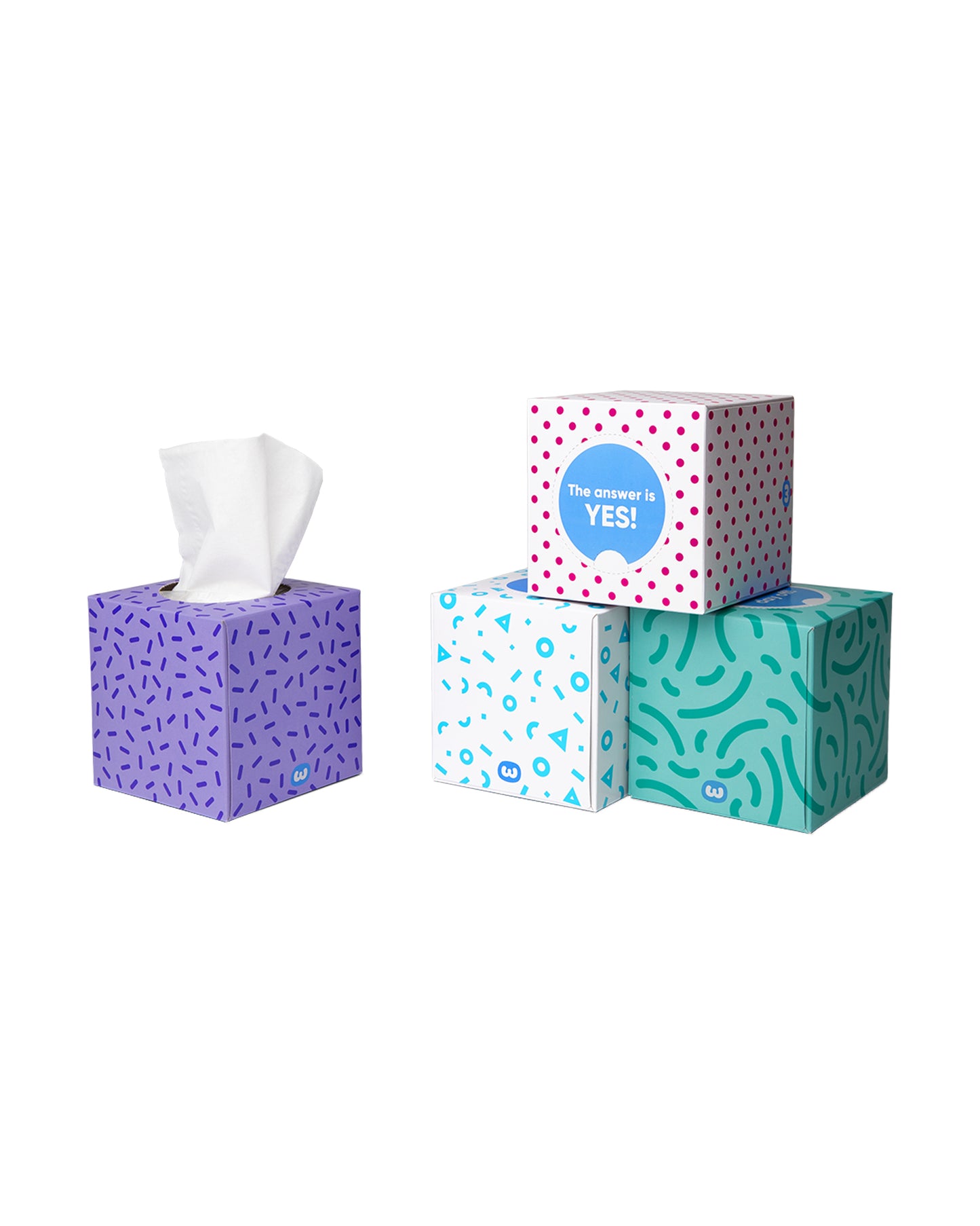 The front of Who Gives a Crap Forest Friendly Tissues