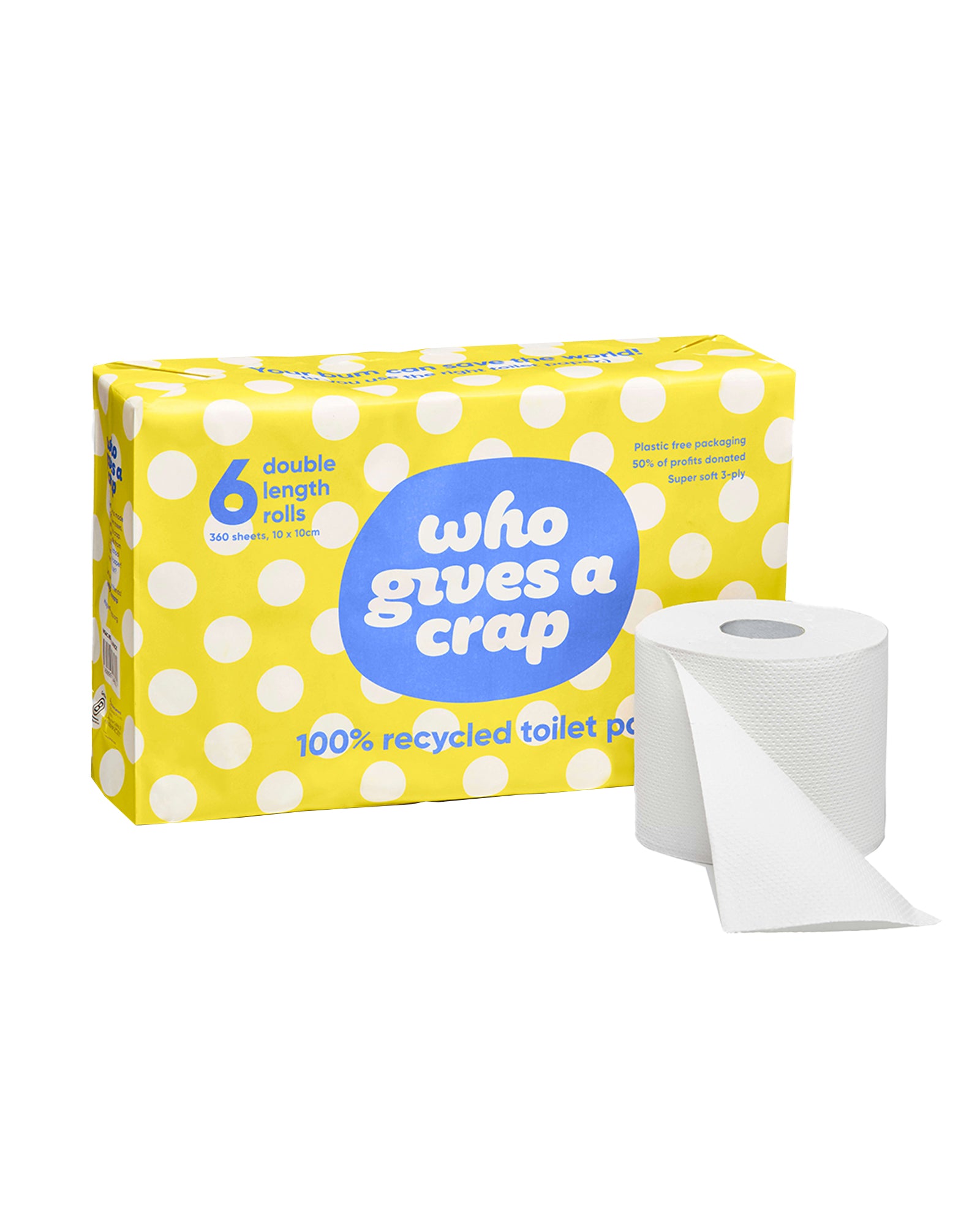 http://hivebrands.com/cdn/shop/products/WhoGivesACrap_ToiletPaperRecycled6pack_FrontBox.jpg?v=1645713087