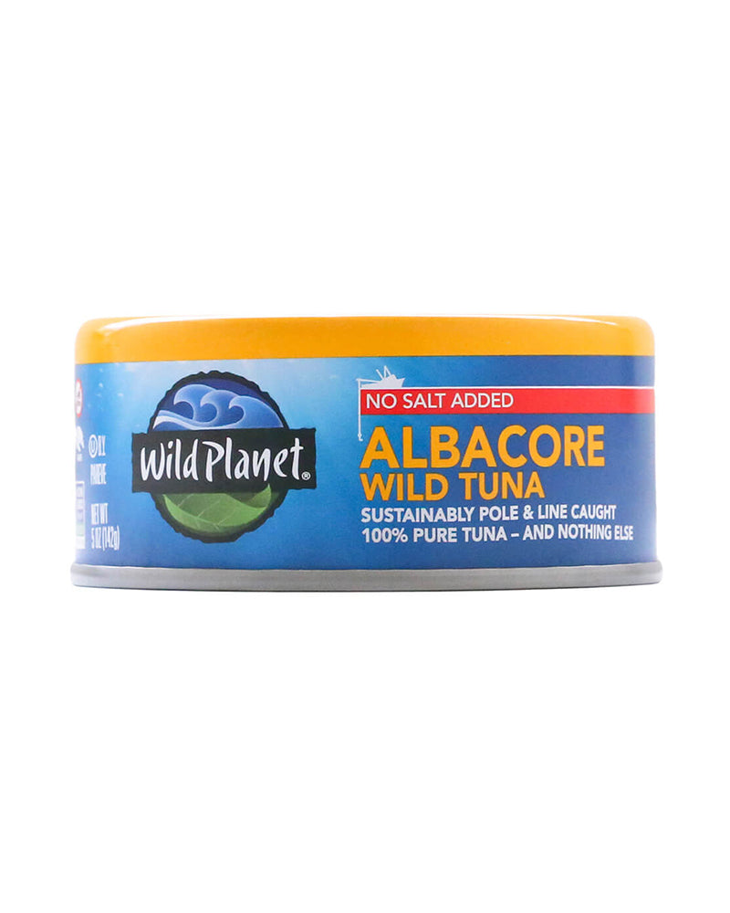 Wild Albacore Tuna, No Salt Added 12 Pack - 5oz Cans