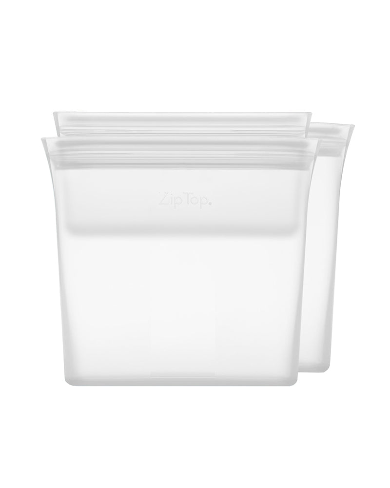 ZipTop Frost Reusable Sandwich Bags & Snack Bag, Set of 3 +