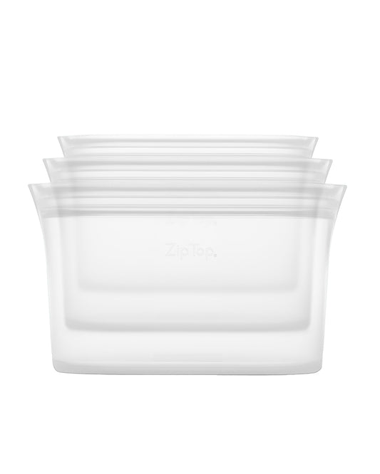 Reusable Food Storage Dish Set Trio - Frost