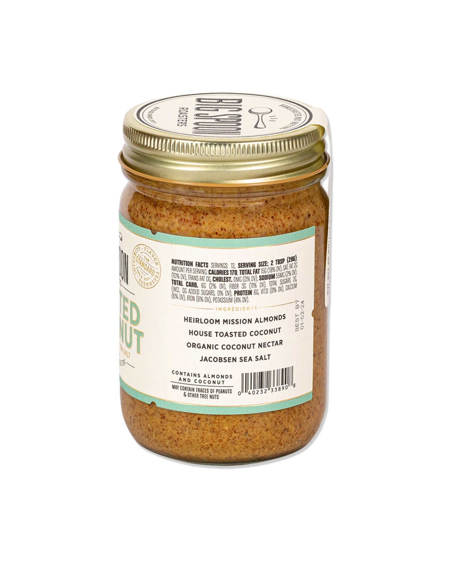 Picture of Big Spoon Roasters Toasted Coconut Almond Butter with Sea Salt