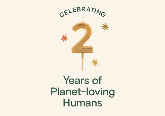 Celebrating 2 years of love for the planet