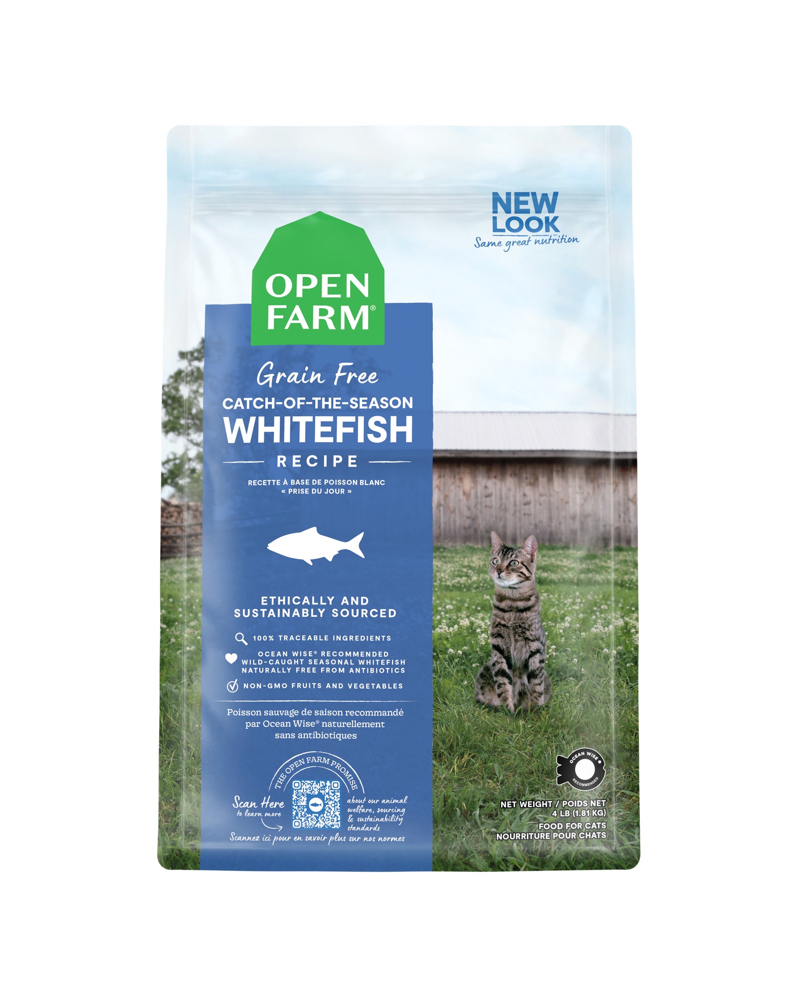 Catch of the Season Whitefish Grain Free Cat Food Hive Brands