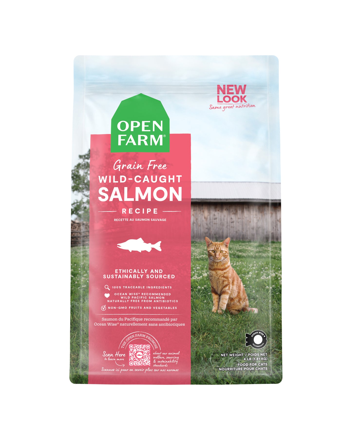 Wild-Caught Salmon Grain Free Cat Food