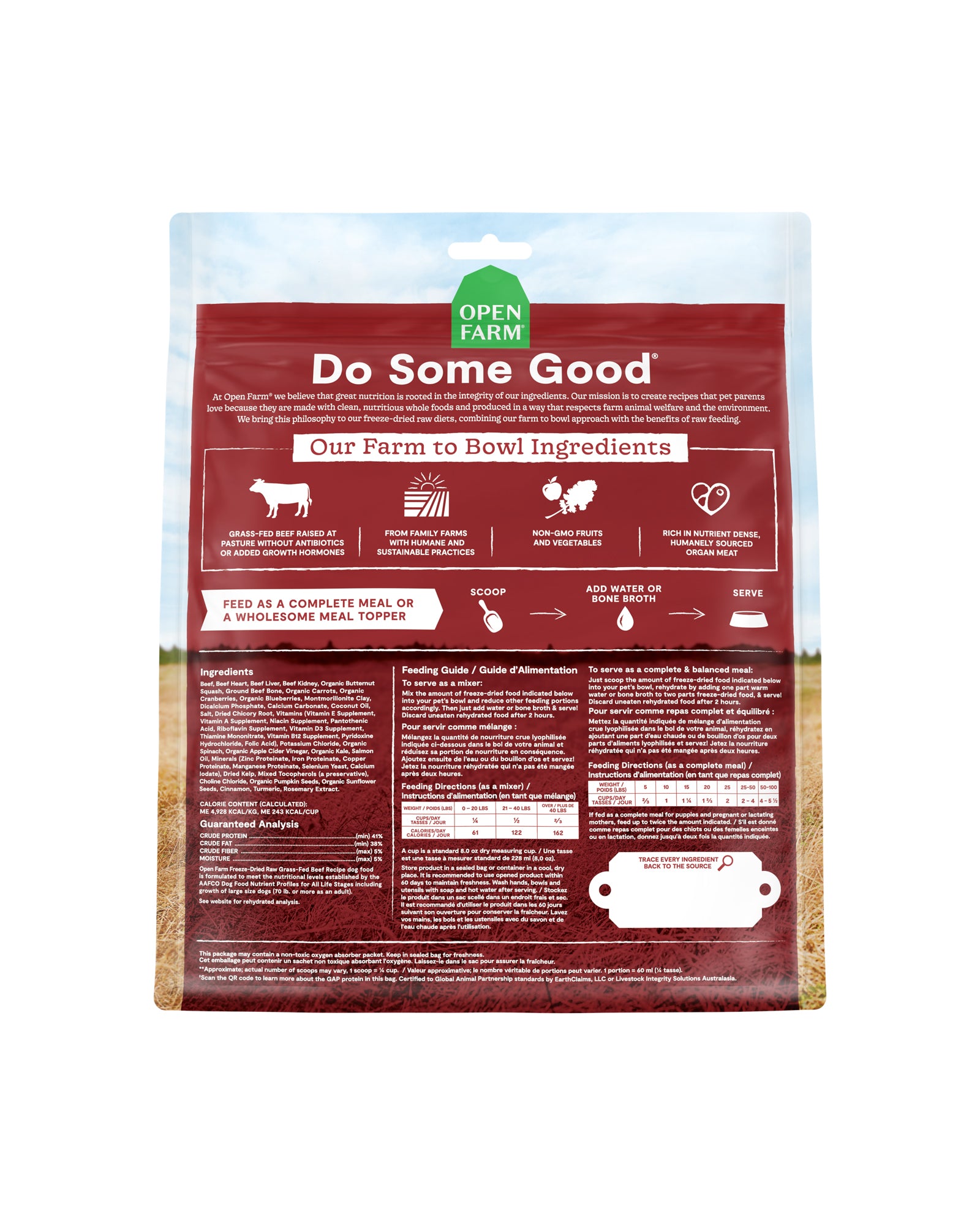 Open farm best sale dog food rating