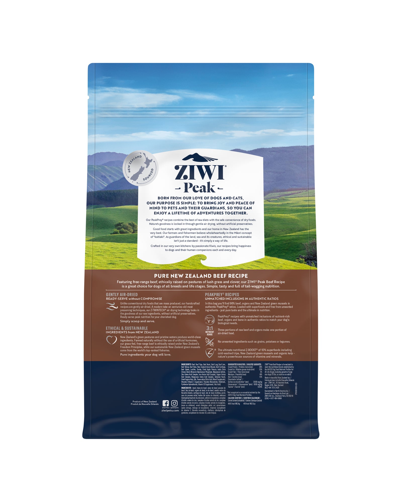 Ziwipeak dry outlet dog food