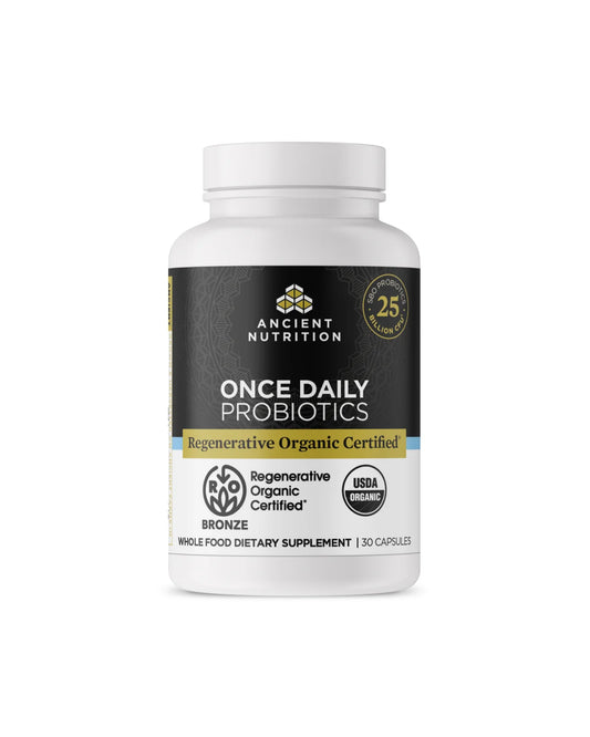 Regenerative Organic Certified™ Once Daily Probiotics Capsules