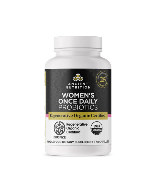 Regenerative Organic Certified™ Women's Once Daily Probiotics Capsules