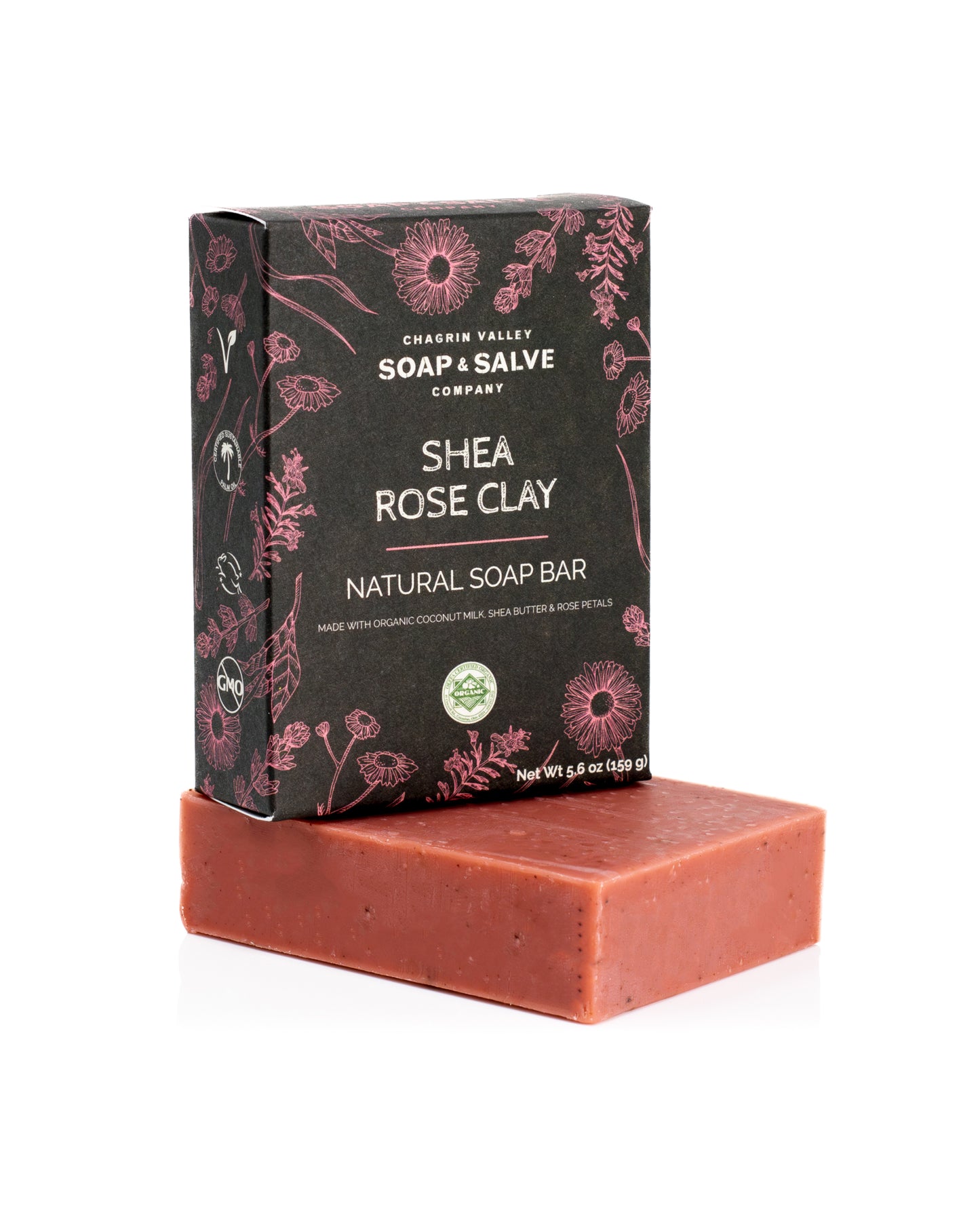 Shea Rose Clay Bar Soap