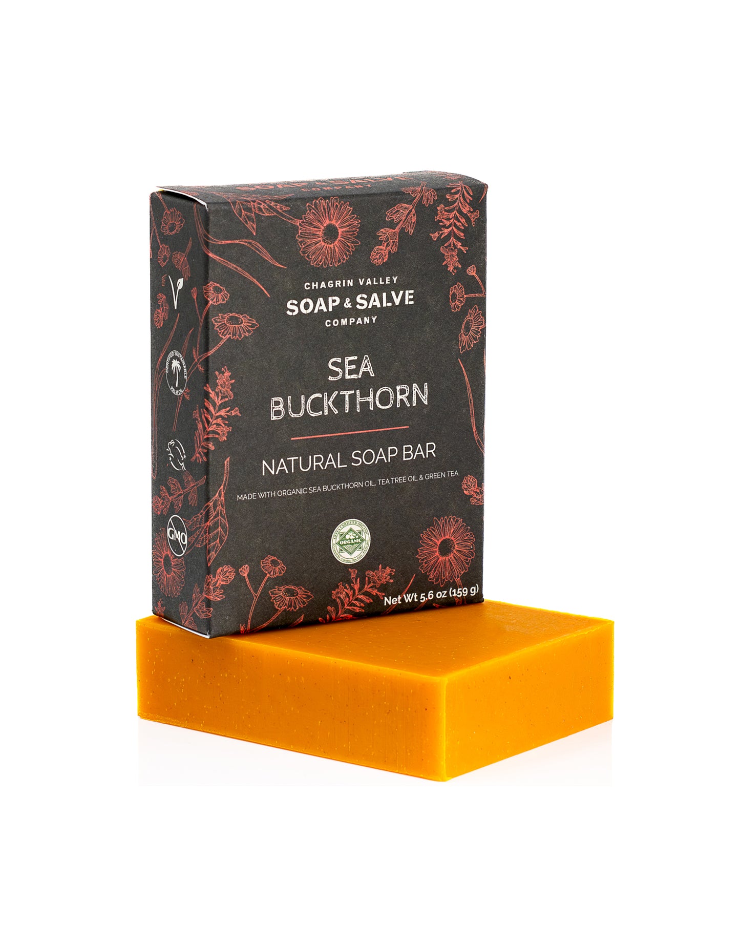 Picture of Chagrin Valley Soap & Salve Sea Buckthorn & Tea Tree Bar Soap