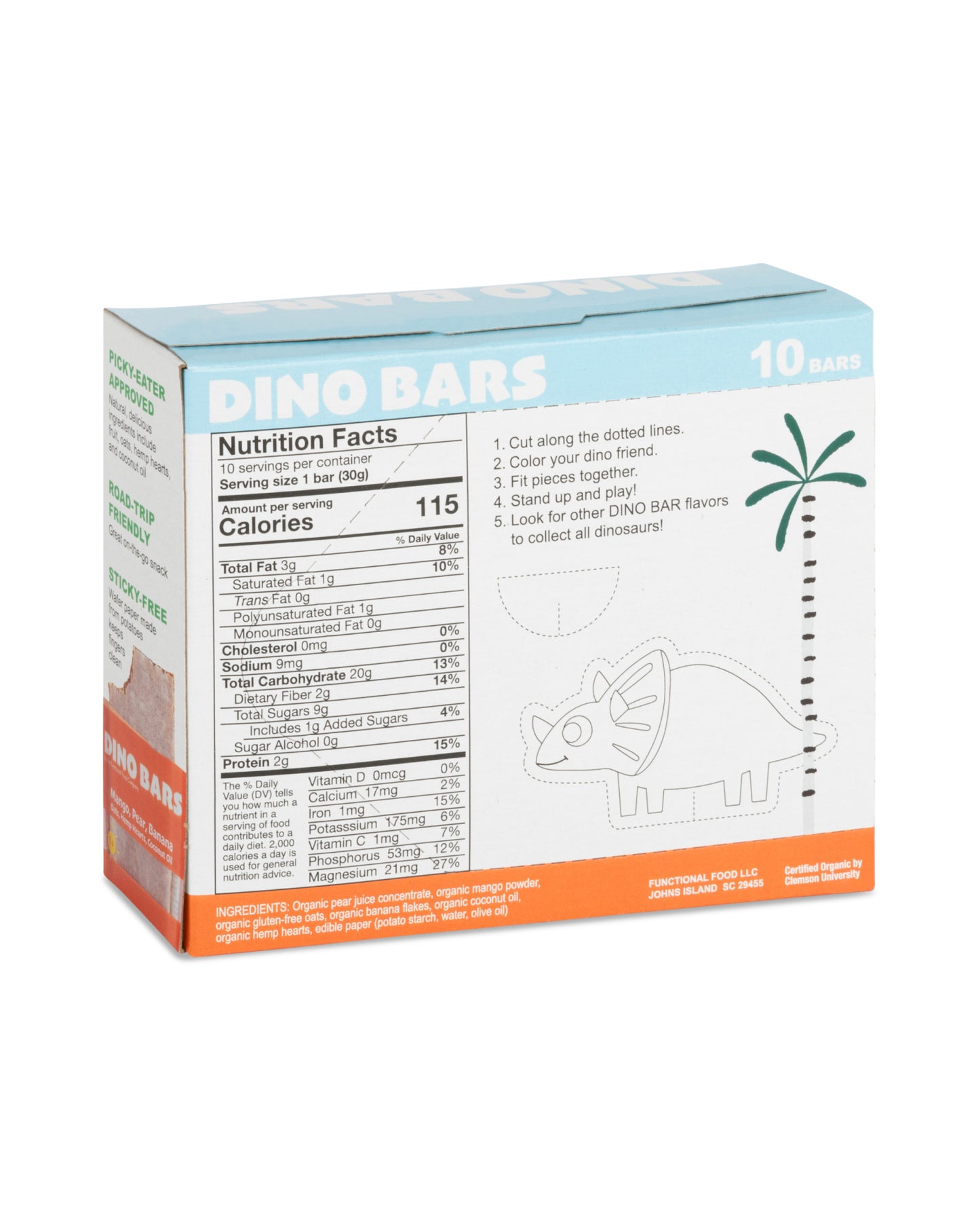 Mango Bars for Kids - Box of 10