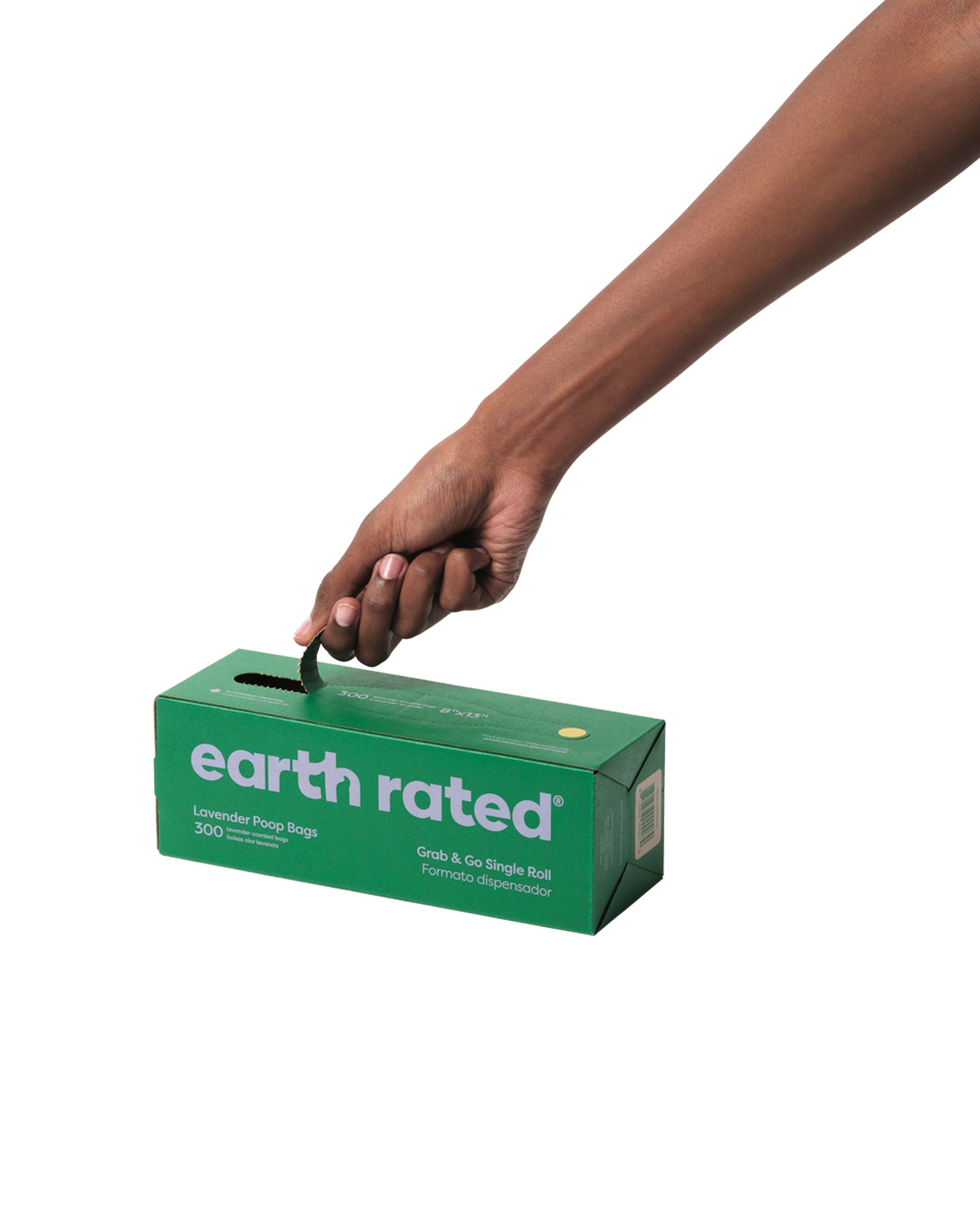 Earth Rated Unscented Single Roll Dog Poop Bags, Count of 300