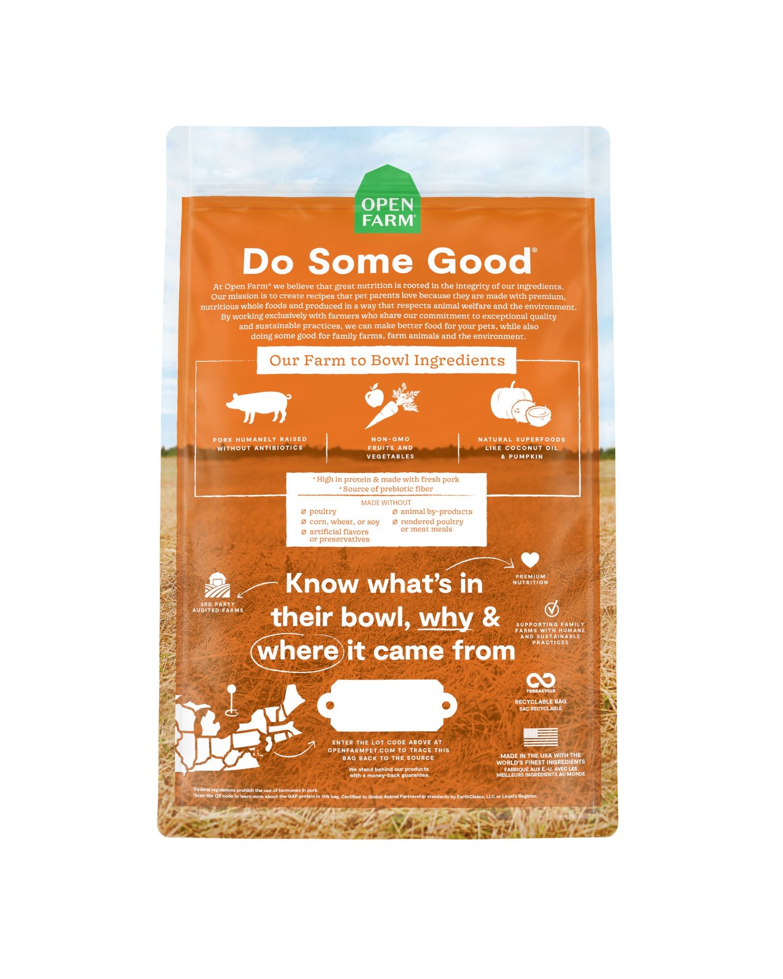 Farm table grain free dog outlet food