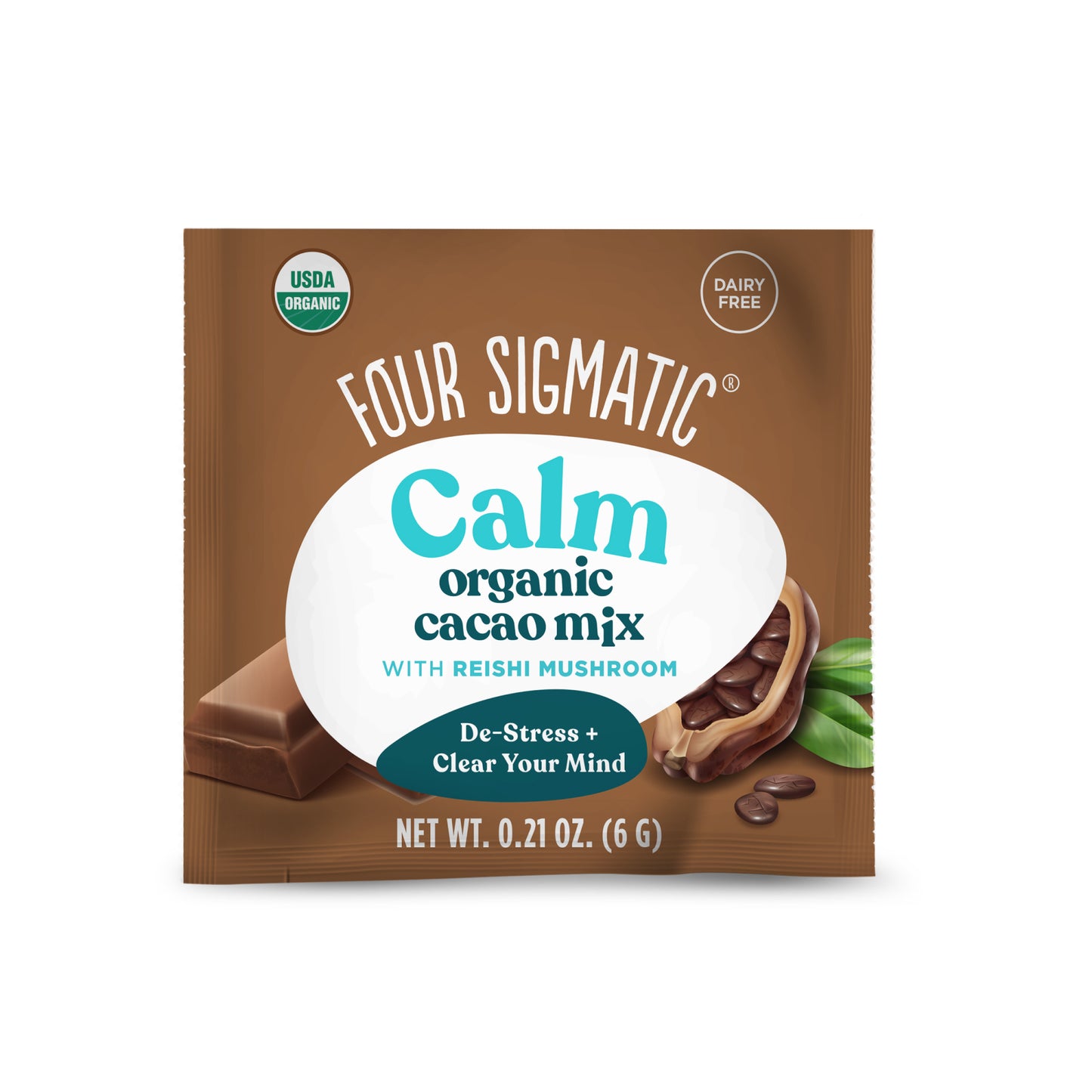 Calm Mushroom Cacao Mix With Reishi